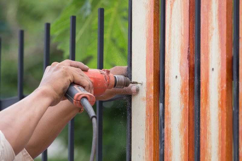 Fence Rail Repair
